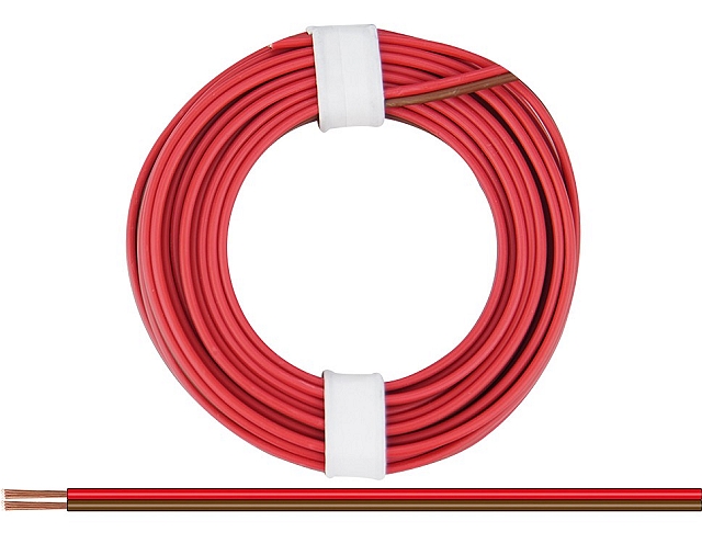 x5m Twin Flex 2x0,25mm² - red/brown