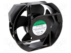 Fan 170x151x45mm 230Vac 344,82m³/hr 51dBA - ballbearing