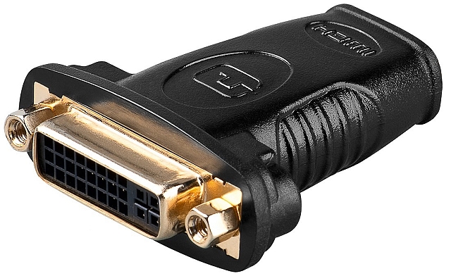 Adaptor 19-pole HDMI female- DVI-D female gold-plated