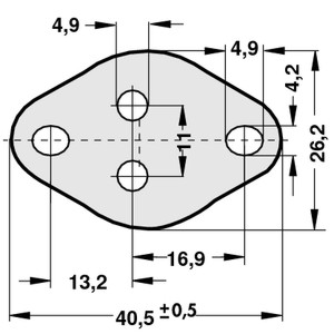 Aluminium Oxideschijf TO-3