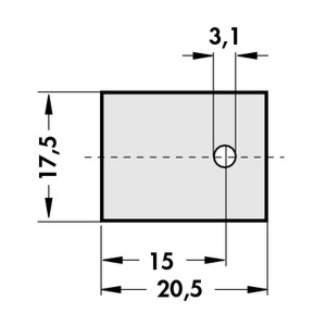 Aluminium Oxideschijf TO 3P