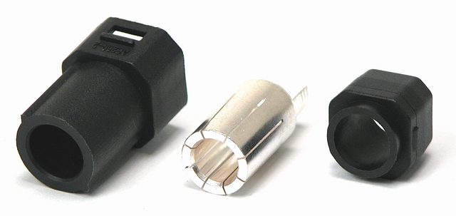 Voedingsconnector 1-polig Female 90A - 500Vdc - zwart