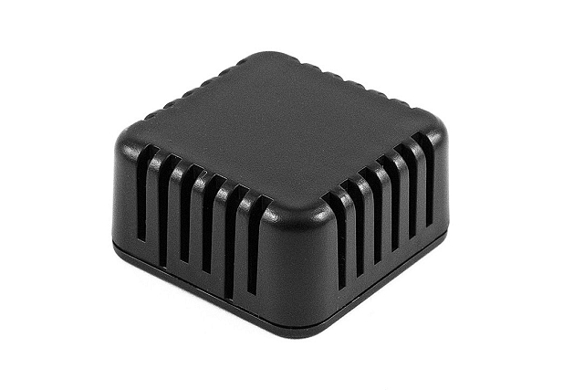 Snap Enclosure ABS 40 x 40 x 20mm - black - vented