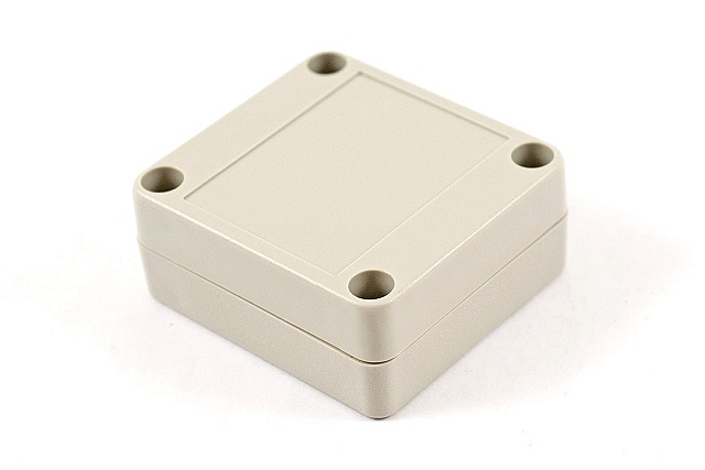 Enclosure 65x60x28mm ABS light grey - IP65