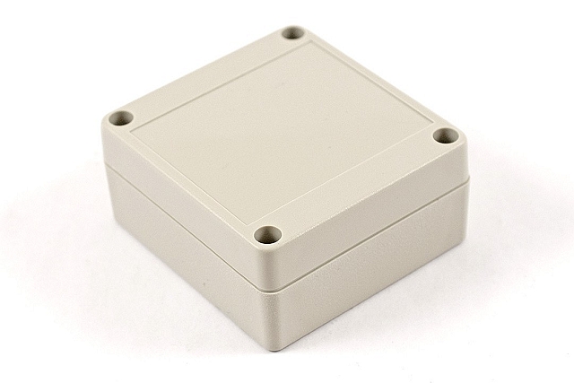 Enclosure 85x80x55mm ABS light grey - IP65