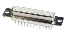 D-Sub connector PCB 2,54mm female straight - 37-pole