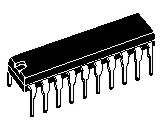 2W Amplifier - DIP-14+3+3 - uitlopend