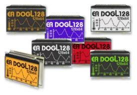 LCD module 128x64 zwart FSTN negatief - transmissief