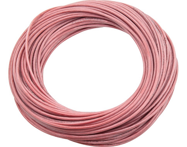 x10m Siliconen meetkabel ø6mm² - rood