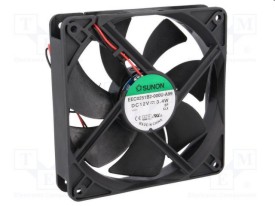 Fan 120x120x25mm 24Vdc 127,39m³/uur 34dBA - vapolager