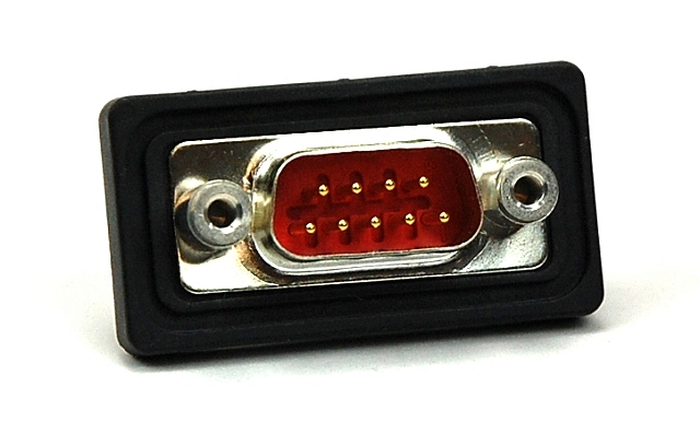 Sub-D Connector 9-polig male waterdicht