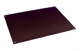 Bodenplatte 400x222mm - schwarz