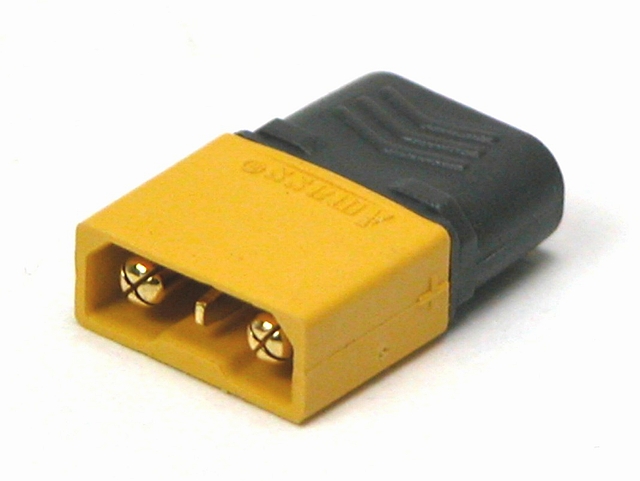 Voedingsconnector 3-polig Male 15A - 500Vdc