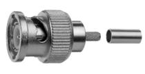 BNC stecker crimp 75 Ohm - HDTV - 9248