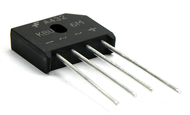 Bridge Rectifier 8A/1000V (+WW-)