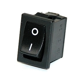 Rocker switch 15x21mm 250Vac/6A 1x on/off (O-I)