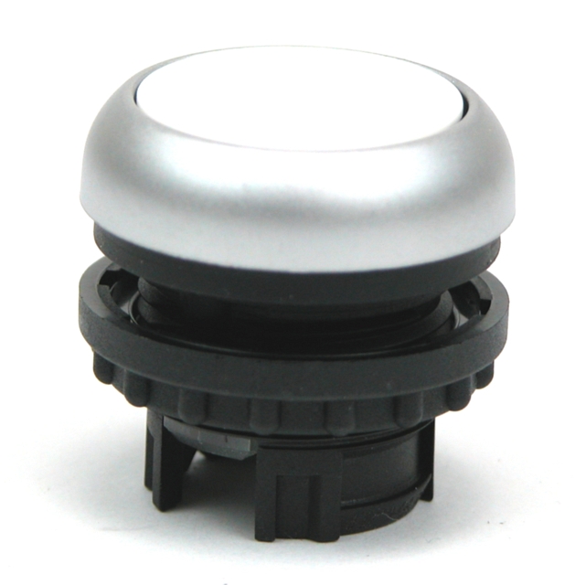 Push-Button Actuator white - momentary