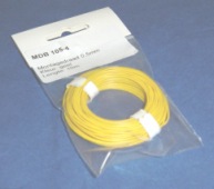 PVC Leitung 0,14mm² 10m - grau - blister