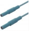 Sicherheits Labor kabel ø4mm Siliconen 2,5mm²/32A IEC - 50cm - grau