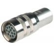 Connector 11-polig+PE 5A/60V PG11 - metal