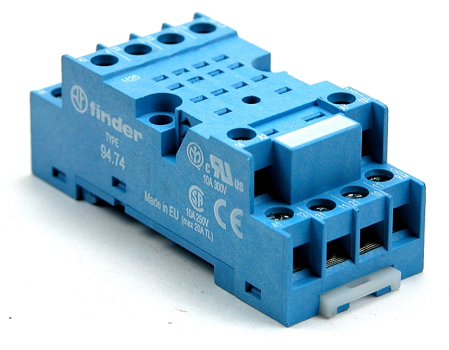 DINrail relaisfassung für 5532../5534.. serie