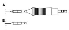 Soldeerstift schroevendraaier 1,5mm/0,4mm 40W