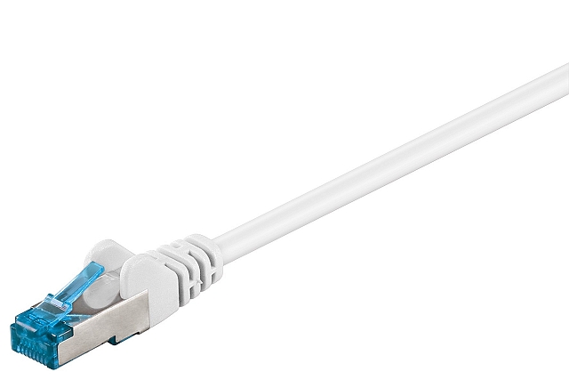 Patchkabel SFTP Cat6A PIMF LS0H - 0,5m - weiss