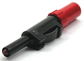 Safety Labory plug ø4mm - red