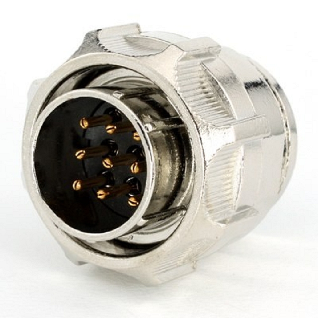 TM Plug connector male 9p - Size 17 - IP-65