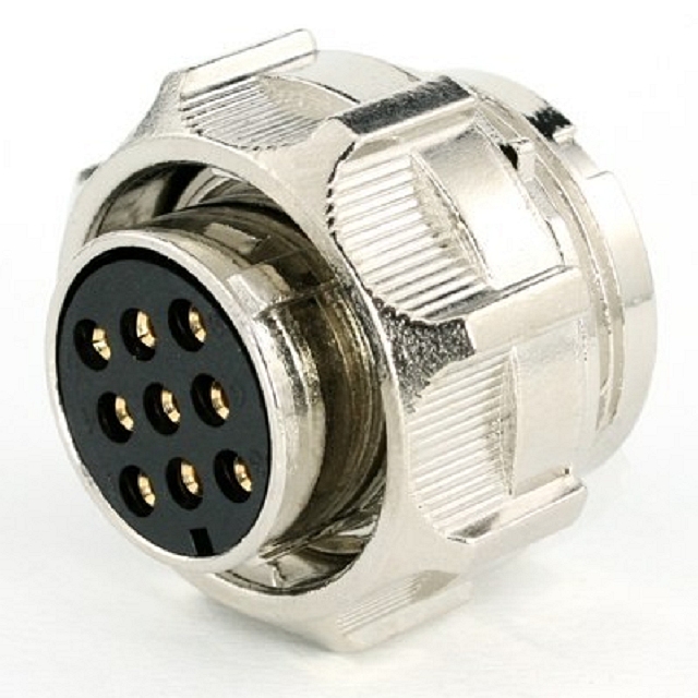 TM Plug connector female 9p - Size 17 - IP-65