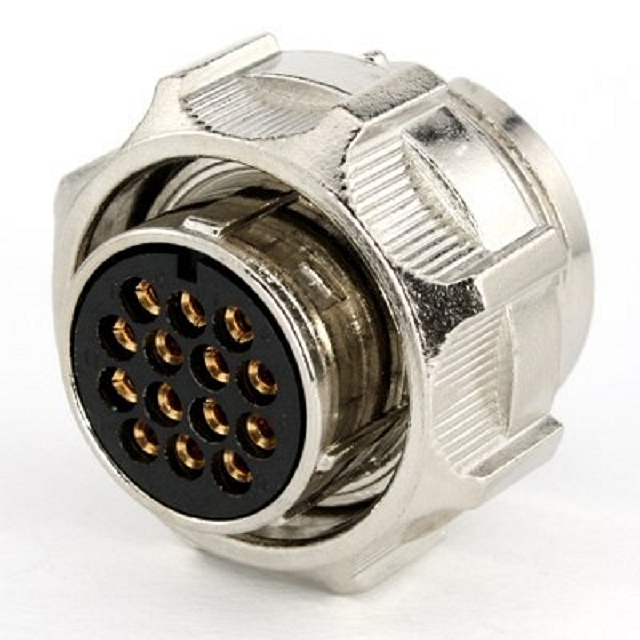 TM Plug connector female 14p - Size 17 - IP-65